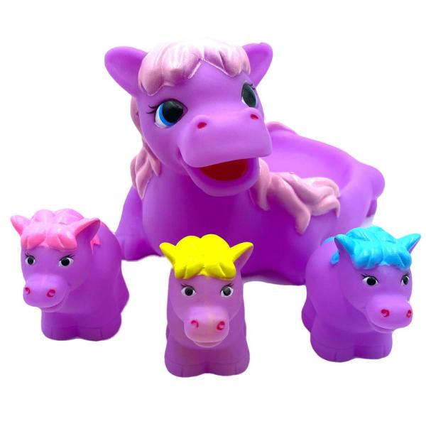 Hippo Badespielzeug 4er Set für die Badewanne 